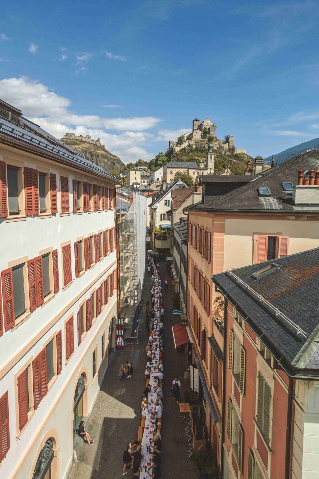 Tavolata de la rue de Conthey